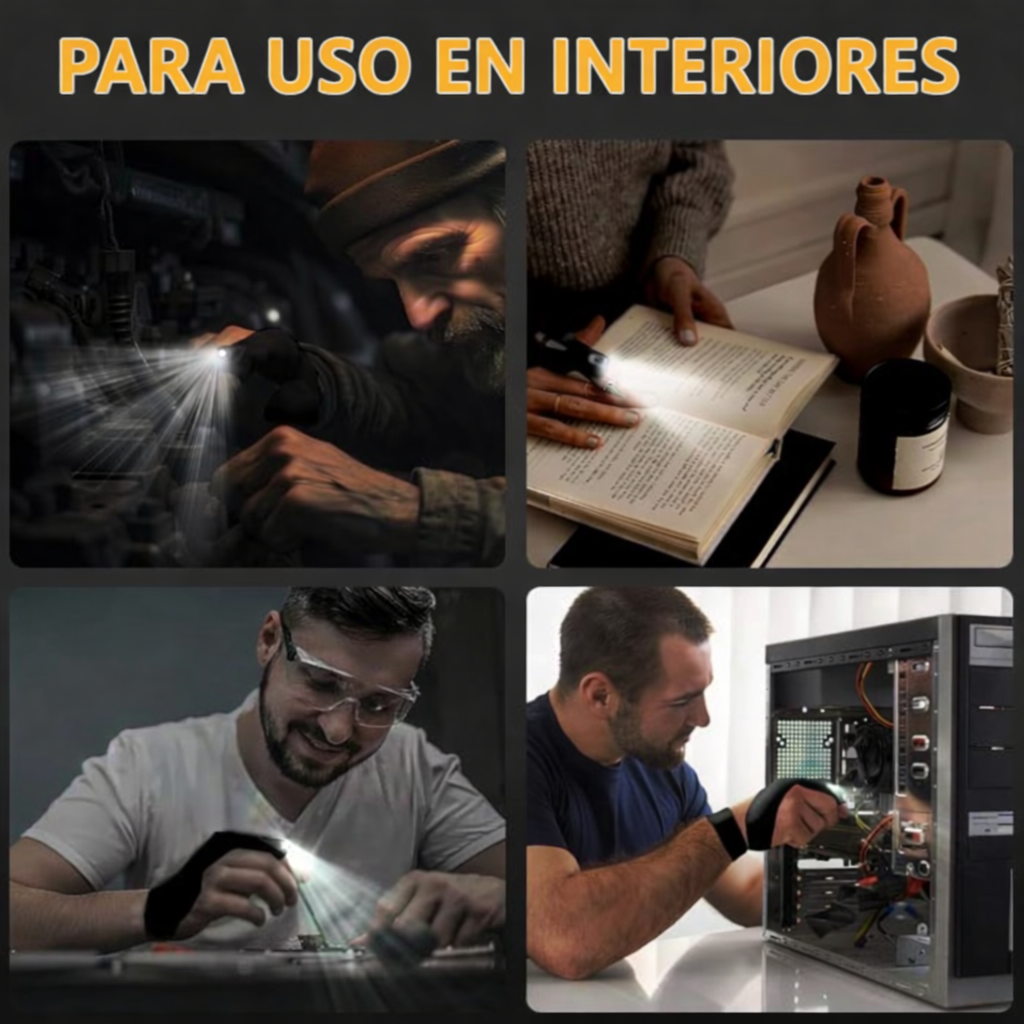 Guantes Led