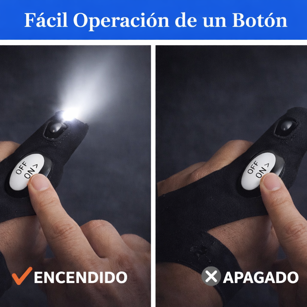 Guantes Led